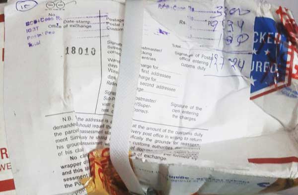 Why is my USPS package held at Delhi Foreign (SAL), India Customs