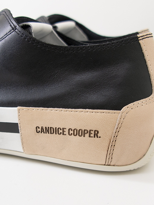 CANDICE COOPER/キャンディス・クーパー レディース/コンビレザースニーカー can462201ブラック×エクリュ ROOTWEB