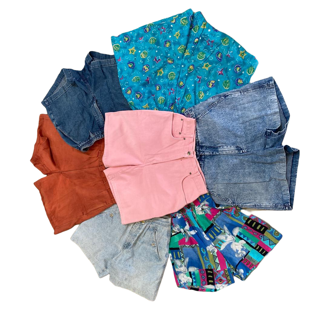 Comprar Mix shorts vintage por kilos al Por Mayor Online Mejor Precio