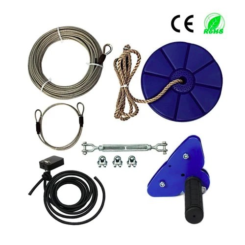 Portable Zipline for Kids Construction of children's zipline