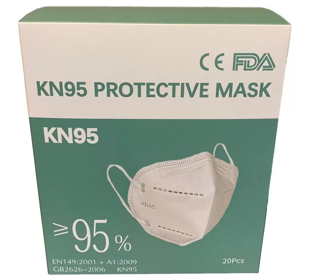 20 PACK KN95 PROTECTIVE FACE MASKS 95 FILTRATION Rope Source