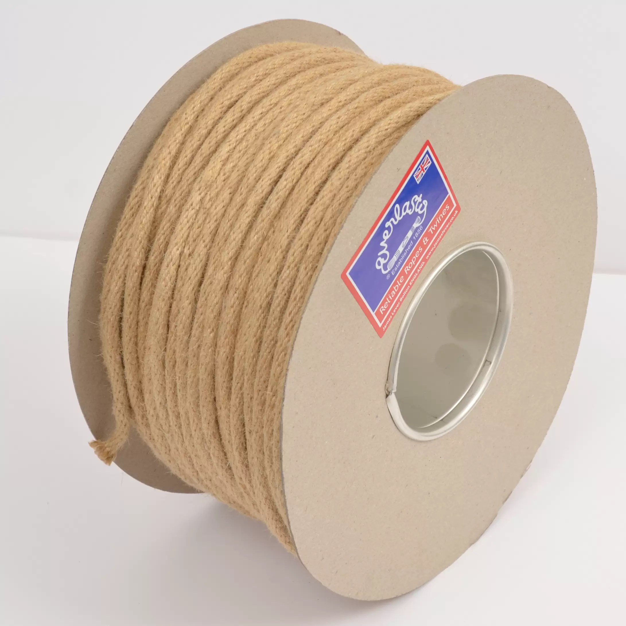 Everlasto No.8 (6.5mm) Solid Braided Jute Sash Cord x 100m Rope Source