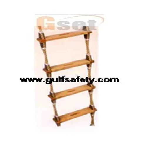 Flat Wooden Step Rope Ladder 8 Meter Rope Ladder