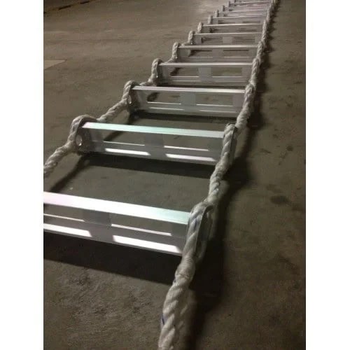 Rope Ladder with Aluminium Steps 10 Meter Rope Ladder