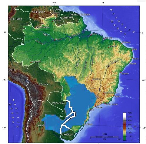 Guarani Aquifer in South America