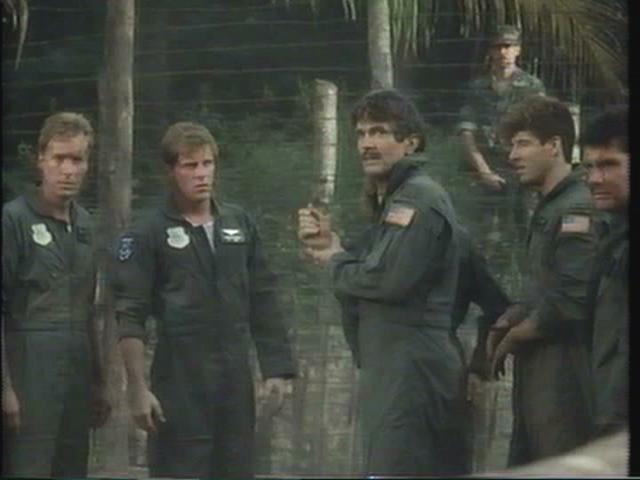 Guys in Trouble Tom Skerritt and other actors in Opposing Force (1986)