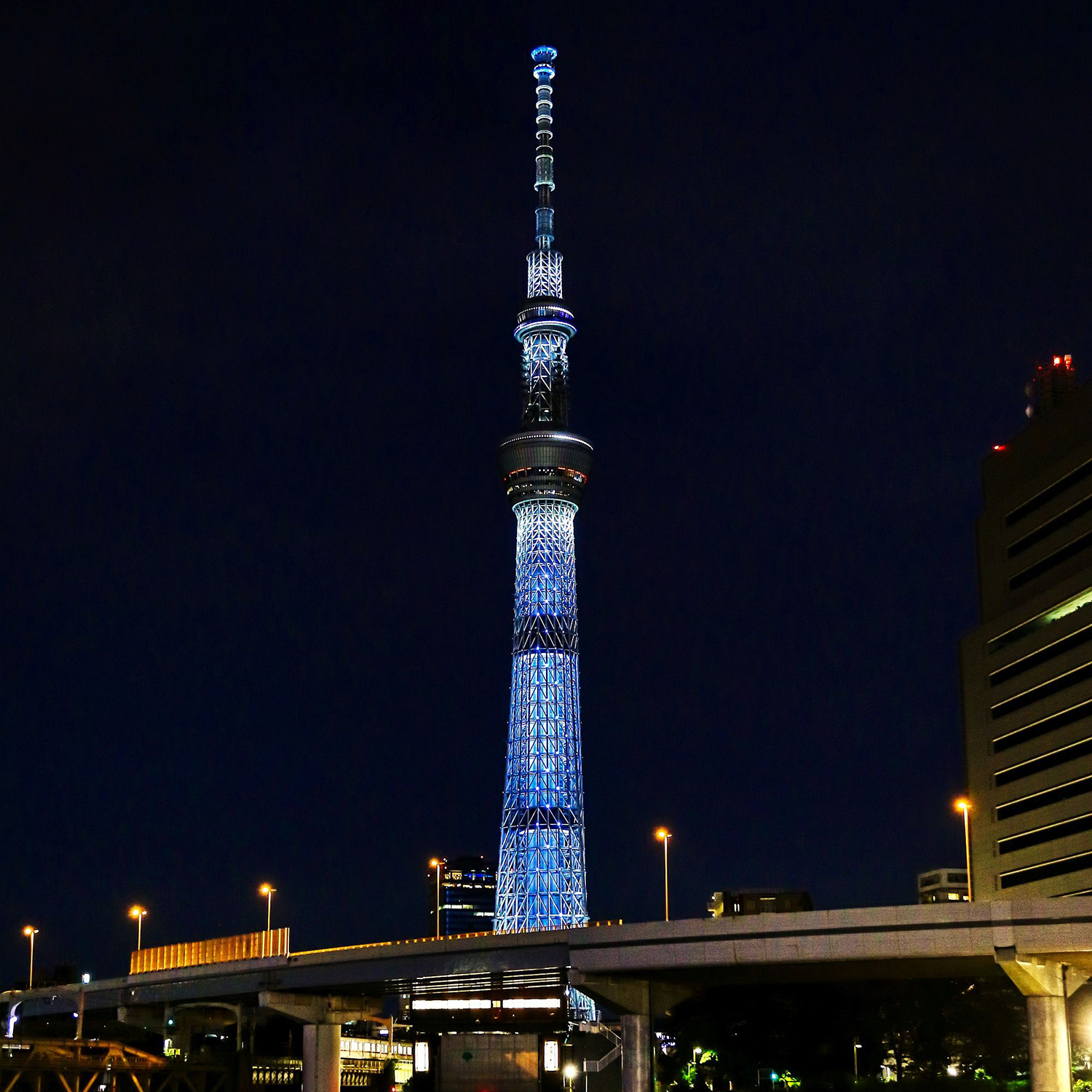 Tokyo Skytree the world's tallest freestanding tower ROPPONGI