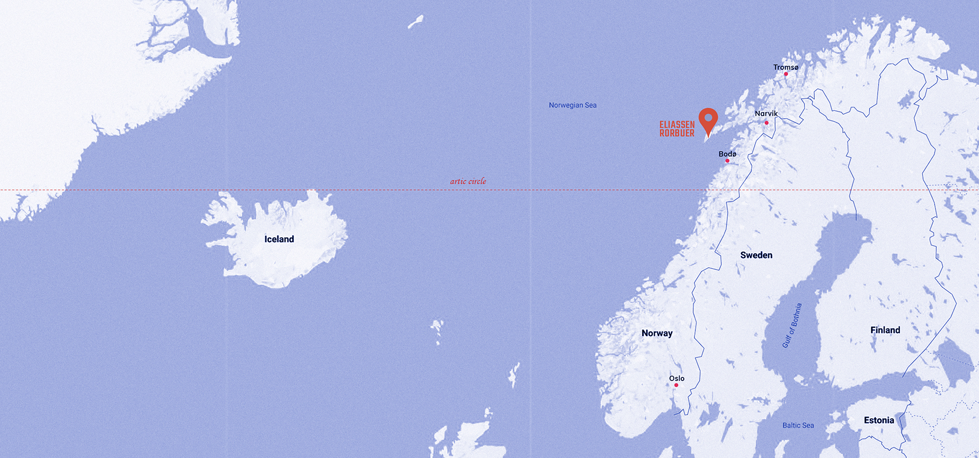 How to get here | Eliassen Rorbuer