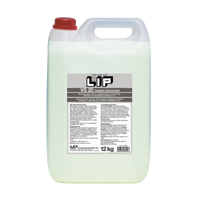 Tätskikt Lip Lip VS20 Ångspärr 12kg Fri frakt Rörfokus