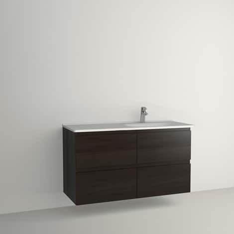 Tvättställsskåp Vedum Flow 120 Cm 4 Lådor | Rörfokus