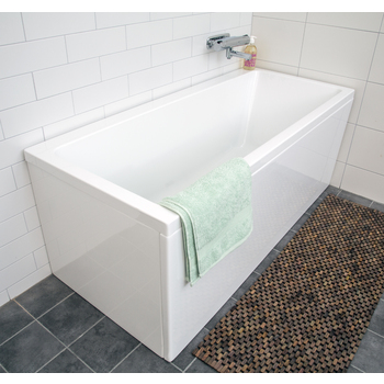 badkar inbyggnad 160 Badkar Alterna Picto 160 Cm För Inbyggnad Med Ben Och Bottenventil | Rörfokus