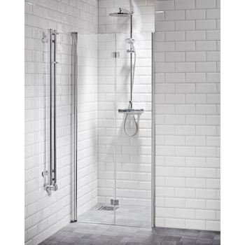 alterna lusso duschvägg Vikbar Duschvägg Alterna Lusso 100 Cm Klarglas | Rörfokus