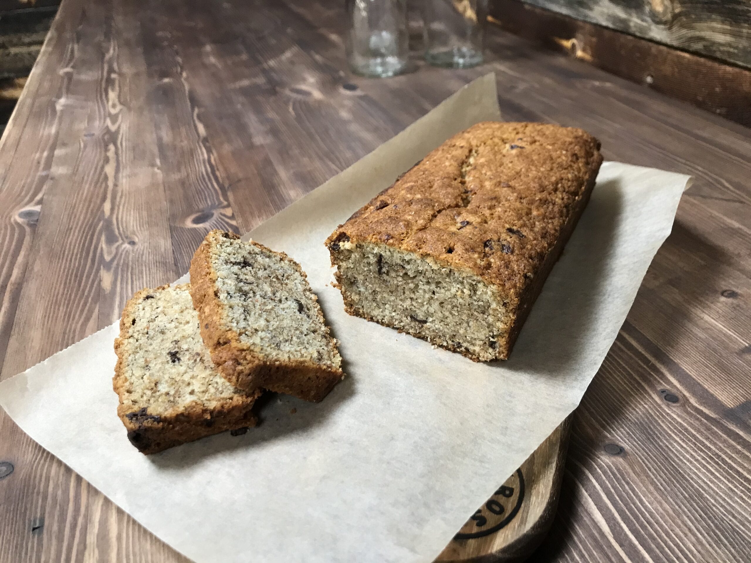 Saftig banankake med sjokolade Rørosmeieriet