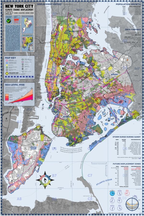 Climate Change Displacement Map of New York City RLSNYC
