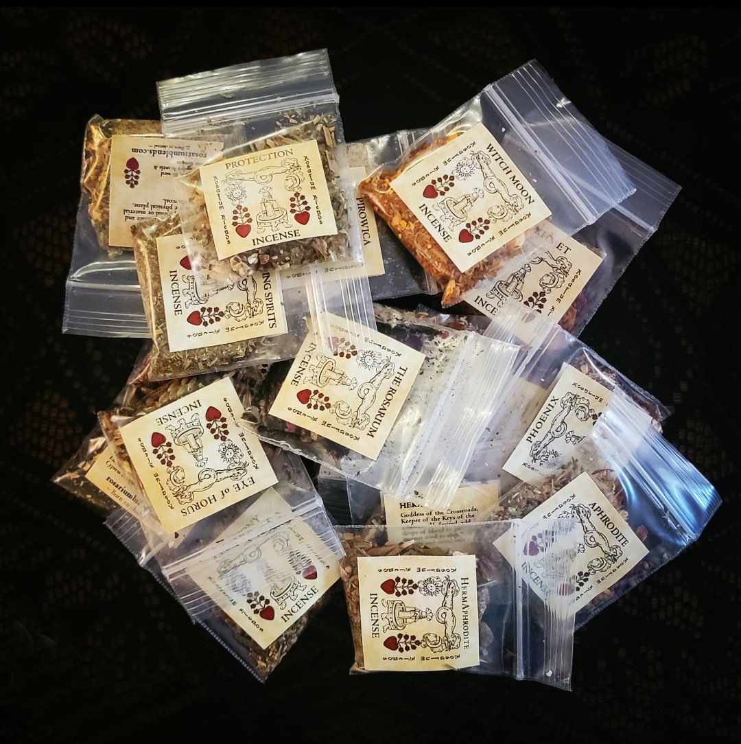 Ritual Incense Sample Set Rosarium Blends