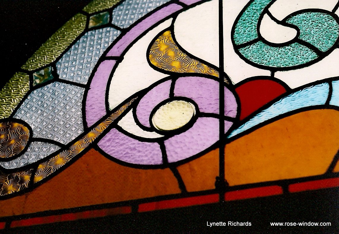 Conservation Rose Window Stained Glass