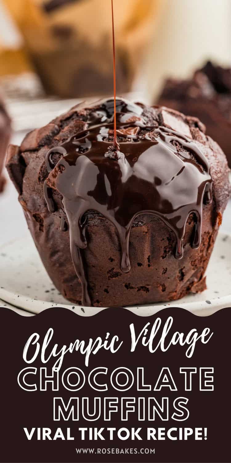 Triple Chocolate Muffins (Viral Olympic Chocolate Muffins)