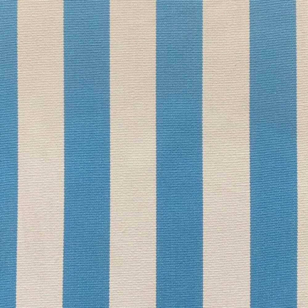 Buy Sunbrella Upholstery Fabric Blue 1" Stripe Online.