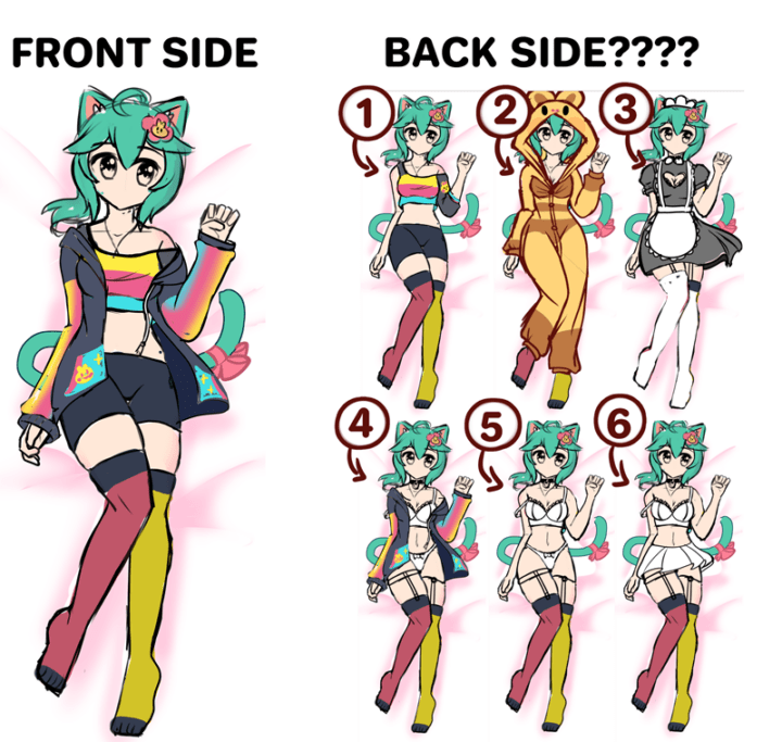 body pillow design sketches rosedoodle