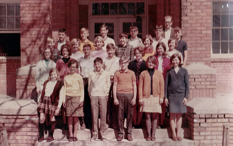 Rose Hill School 8th grade 19681969