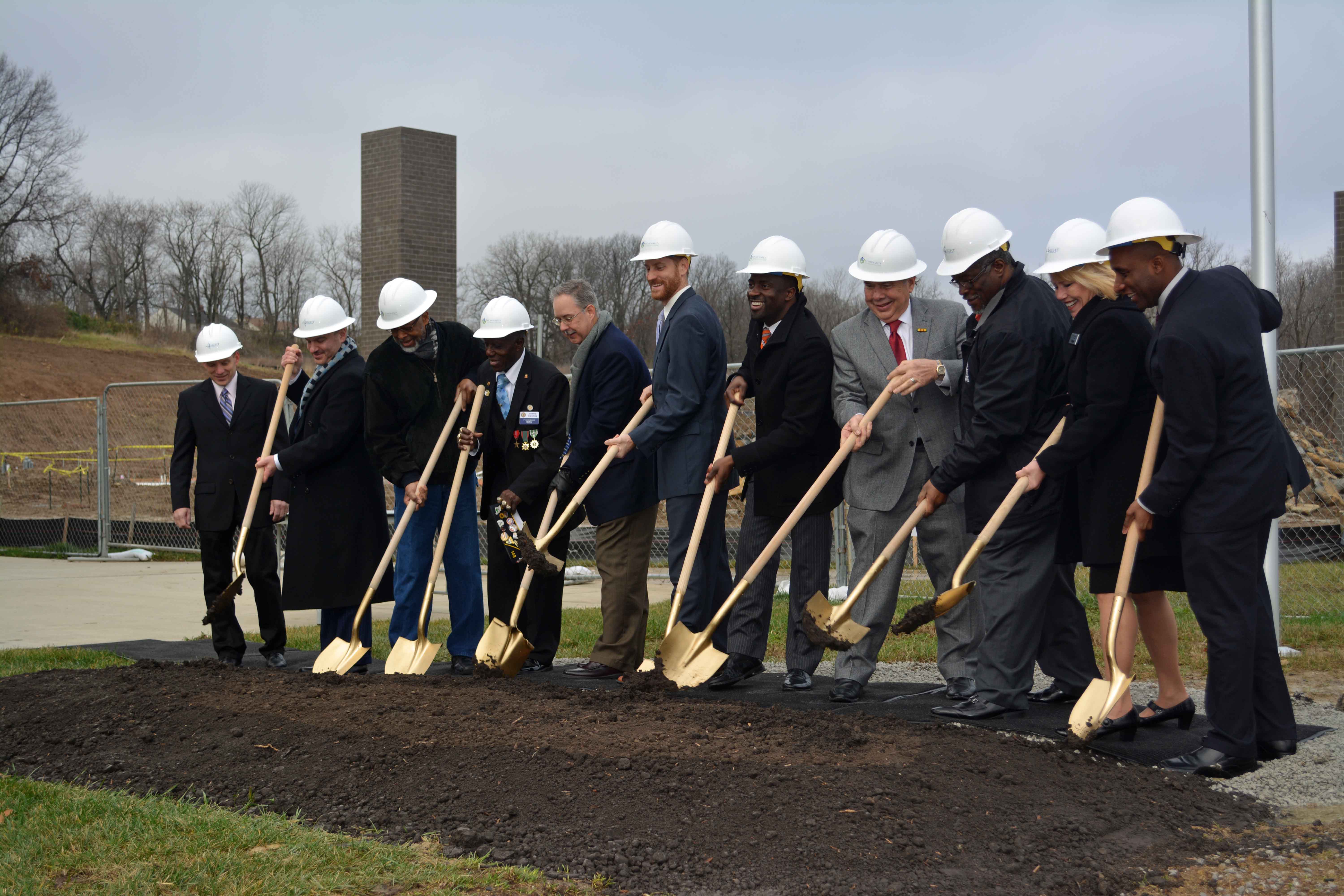 St. Michael’s Veterans Center Phase II Ground Breaking Rosemann