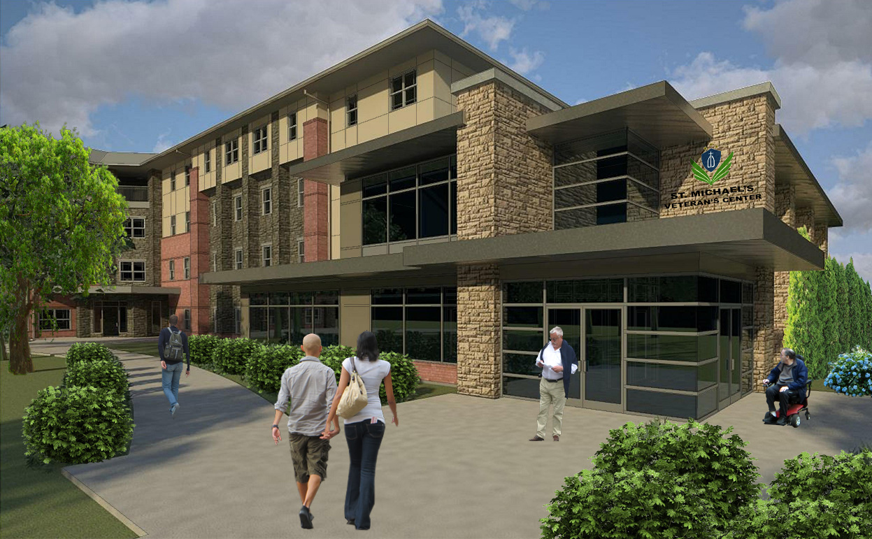 St. Michael’s Veterans Center Phase II Ground Breaking Rosemann