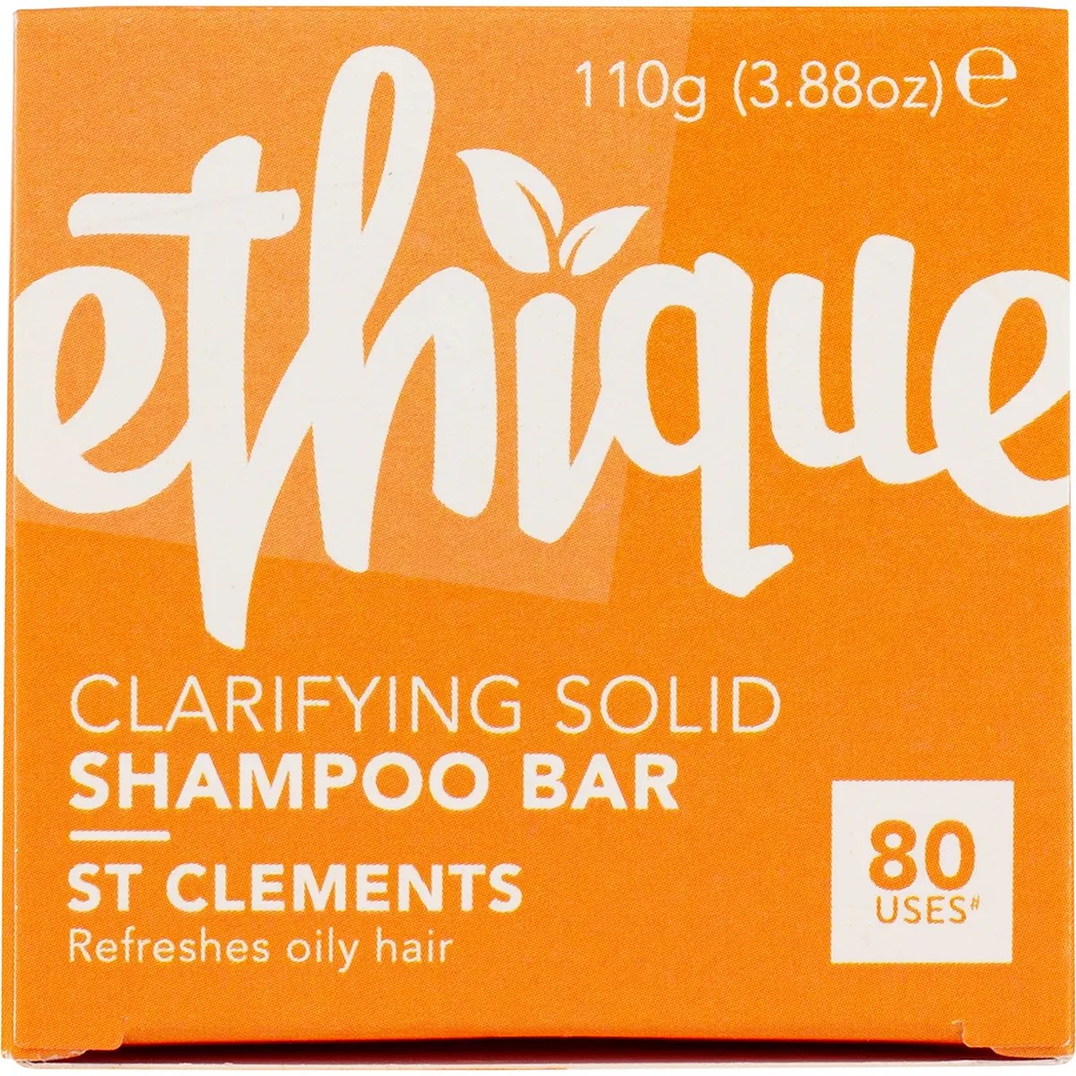 Ethique Solid Shampoo Bar St Clements for Oily Hair Rosemary Acre
