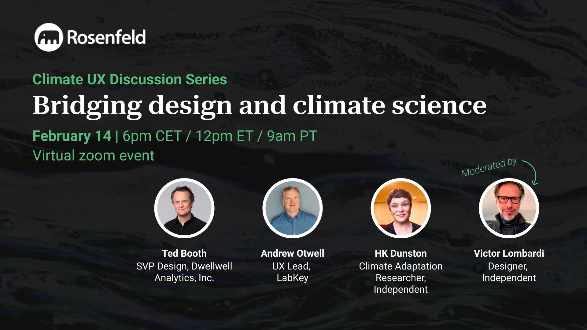 Bridging Design and Climate Science (Videoconference) Rosenfeld Media