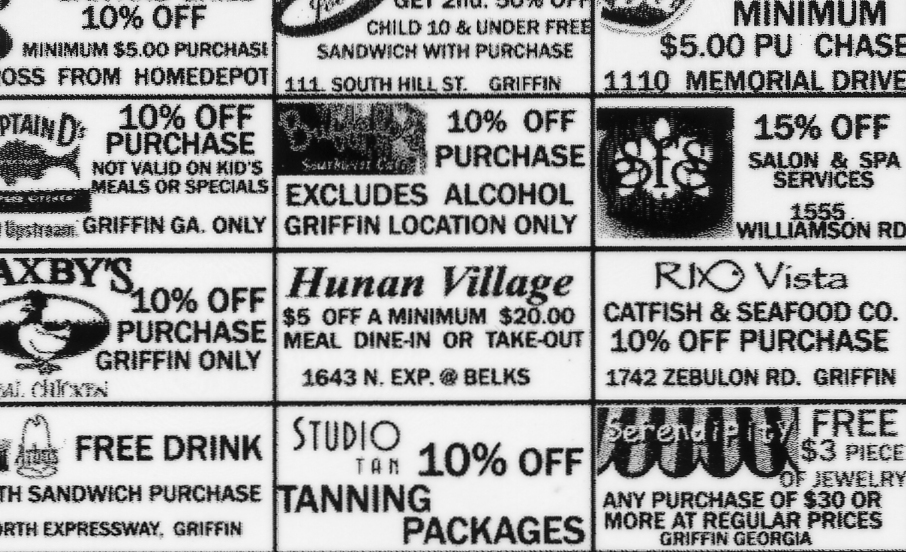 Insurance AgentsFundRaiser Coupon Card Idea