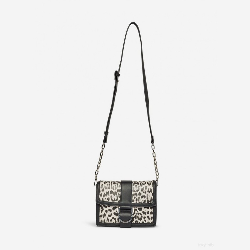 DOROTHY PERKINS Monochrome Buckle Detail Crossbody Bag Rose's Treats