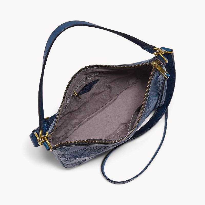 FOSSIL Skylar Crossbody Bag Navy SHB2660497 Rose's Treats