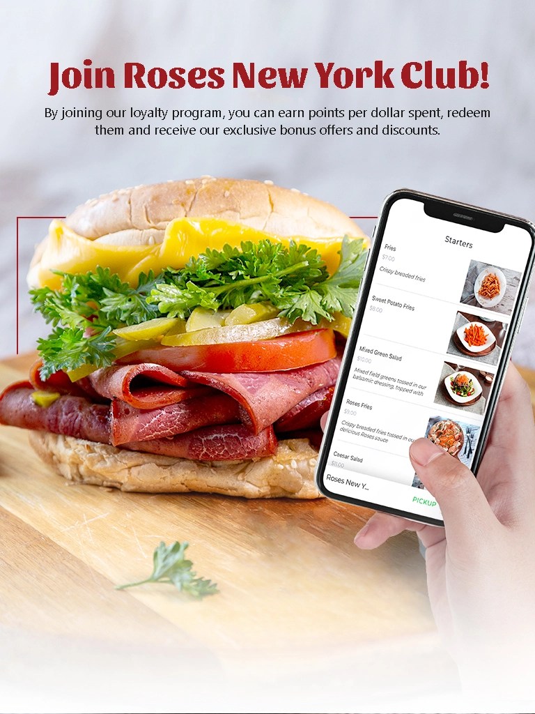 Roses New York Order For Pickup and Delivery