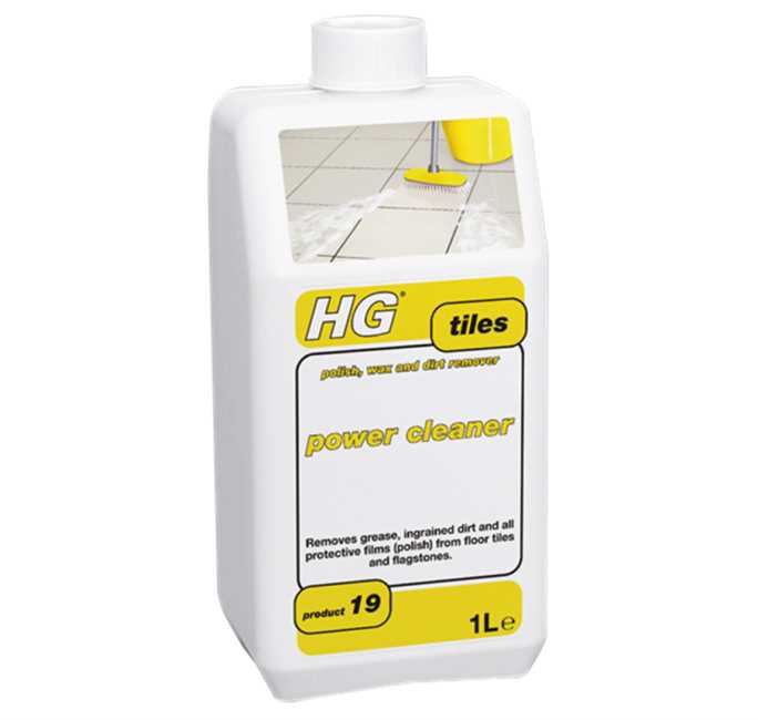 HG Tile Power Cleaner Roses of Devizes Ironmongers Wiltshire