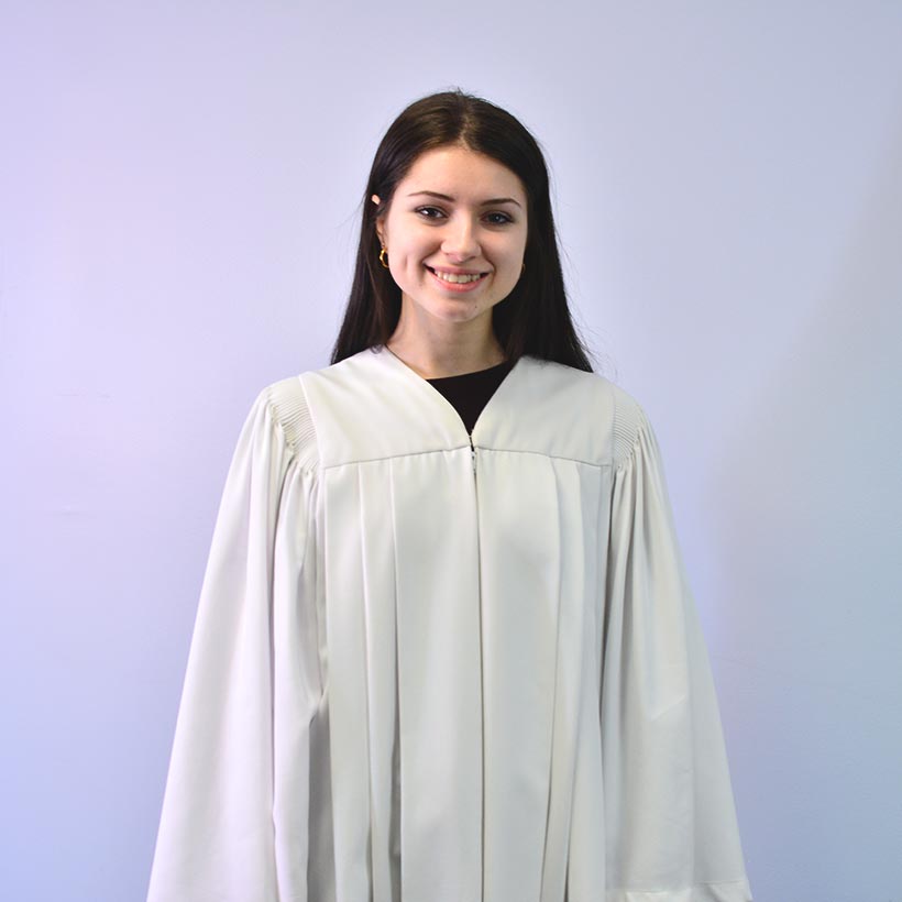 Rental Red & White Robe Rose Therese