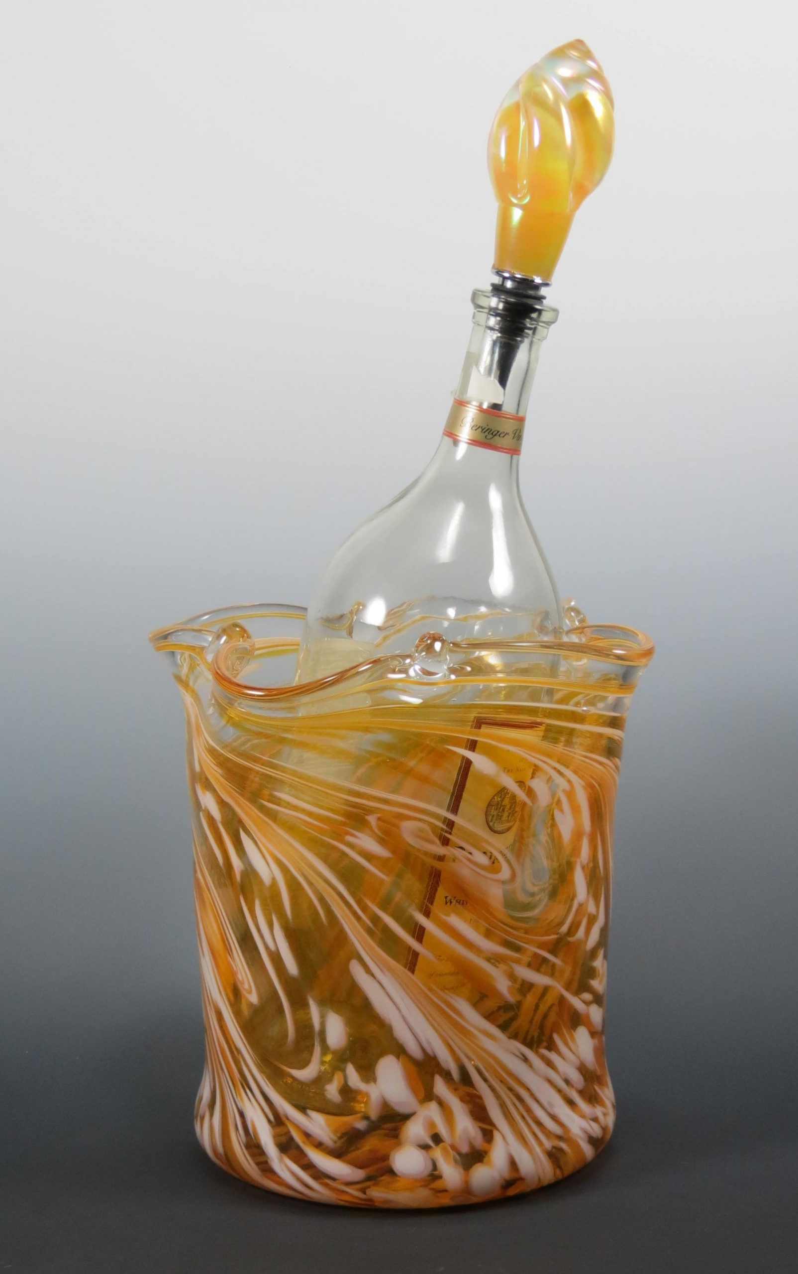 Ice Buckets Rosetree Blown Glass