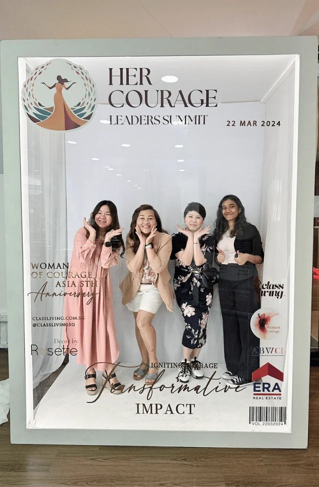 HER COURAGE LEADERS SUMMIT Rosette Designs & Co.