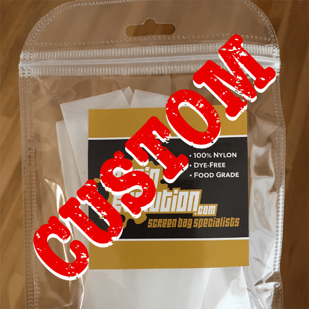 Rosin Press Bags Custom Size Rosin Evolution