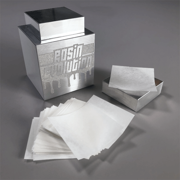 Rosin PrePress Cube 2" x 2" Rosin Evolution