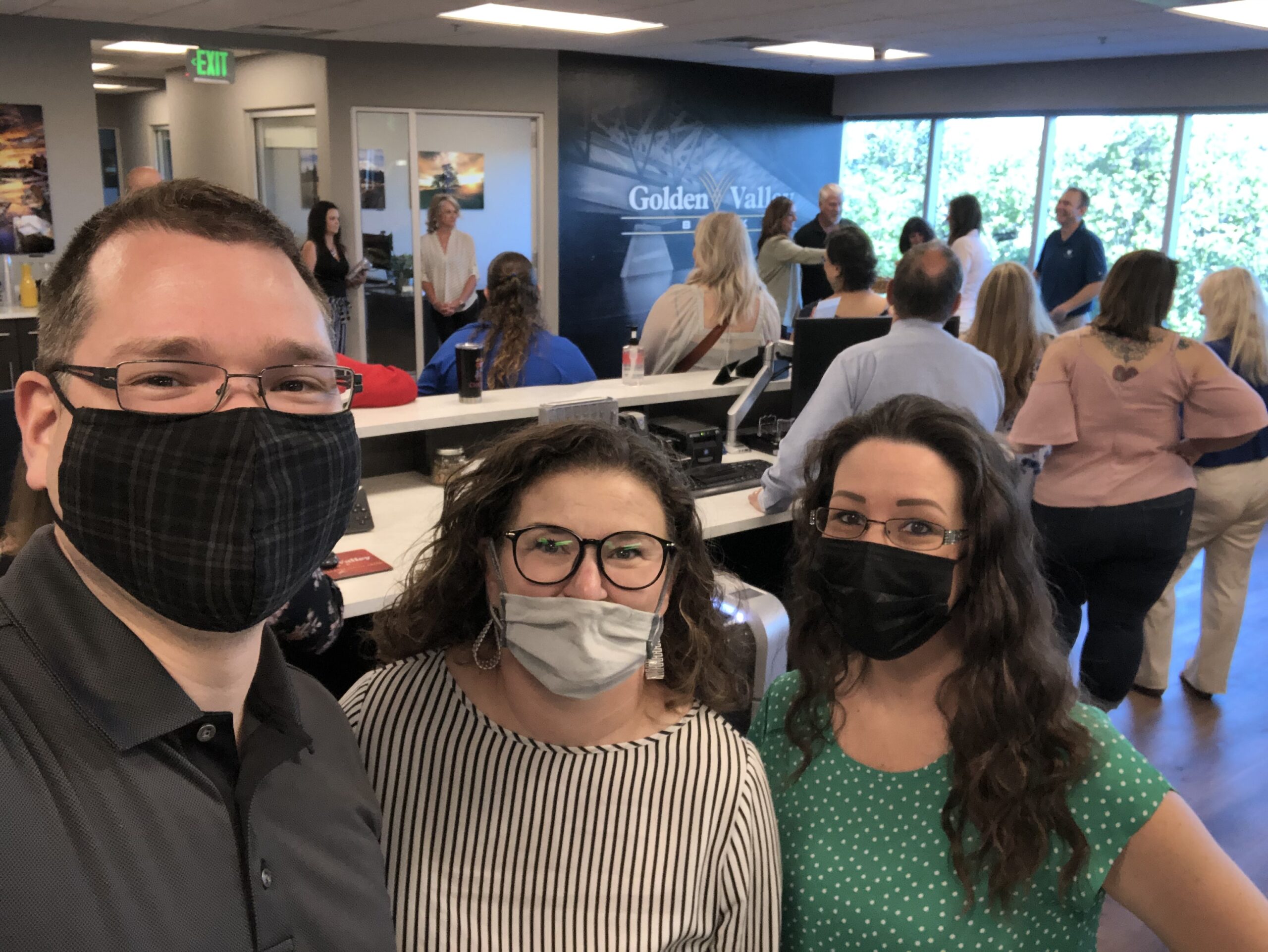 Greeters with Redding Rodeo and Golden Valley Bank Roslyn Home Care