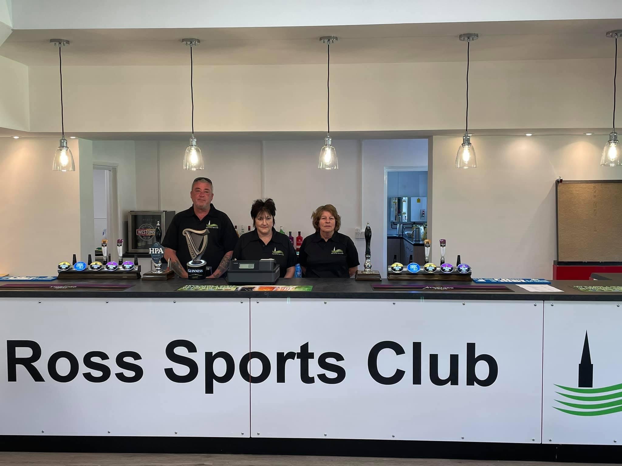 Ross Sports Centre reopens following flood damage