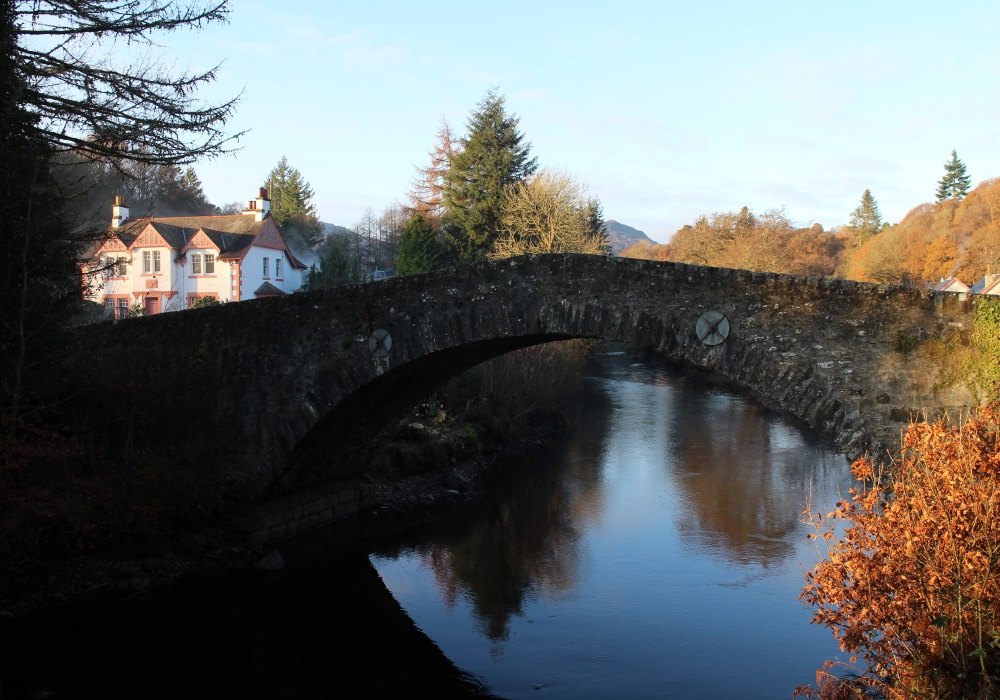 The Ross Bridge in Comrie