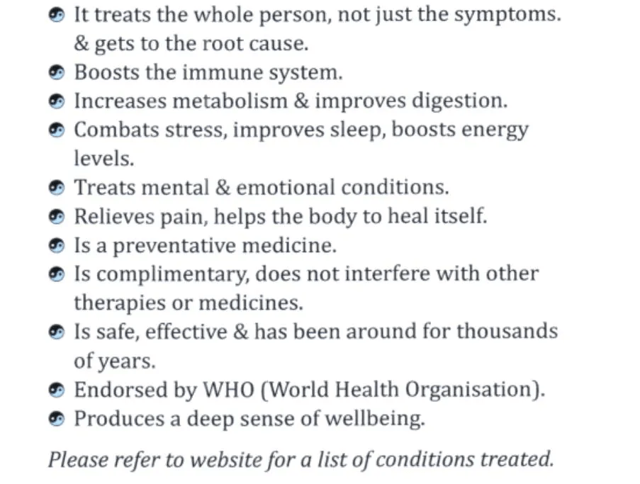 Reasons to try Acupuncture Rosscarbery Acupuncture Practice