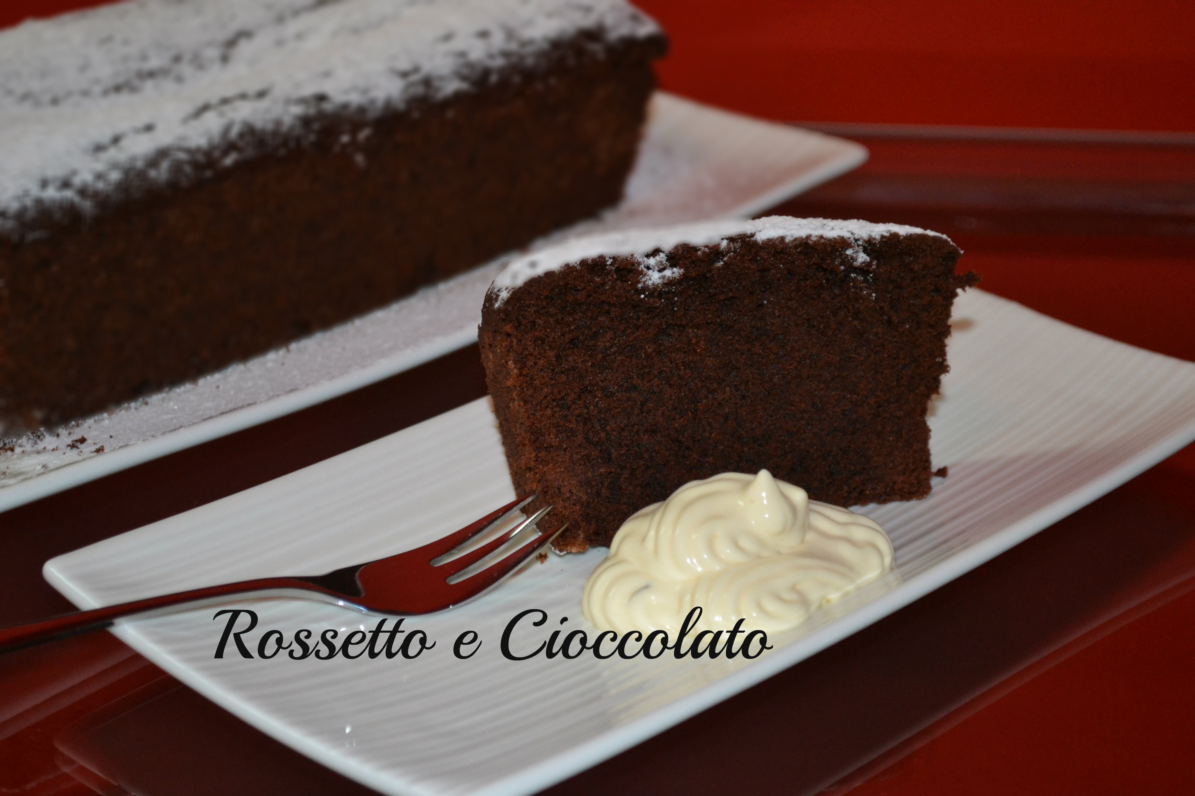 Plumcake Con Crema Al Cioccolato