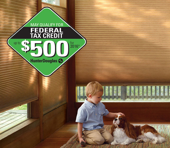 Hunter Douglas Tax Credit Energysaving Shades Dallas, Irving TX