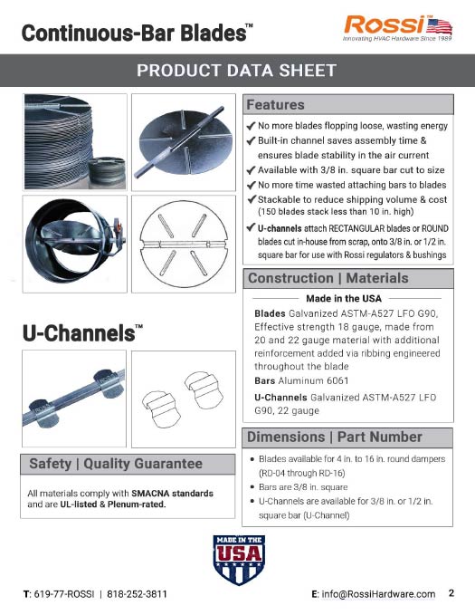 Accessories Rossi Air Flow, Inc.