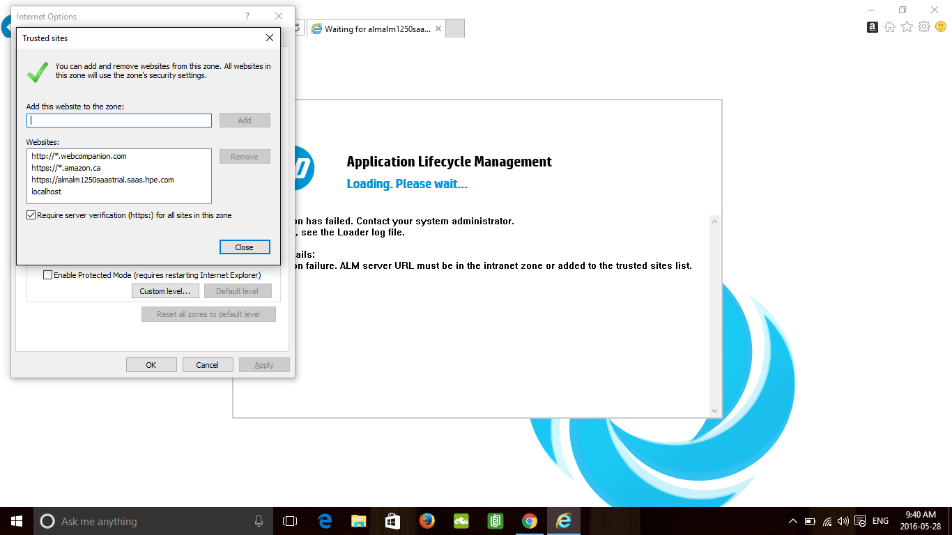 Step 2 Trusted Sites Ross O'Neill QA Tips and Advice