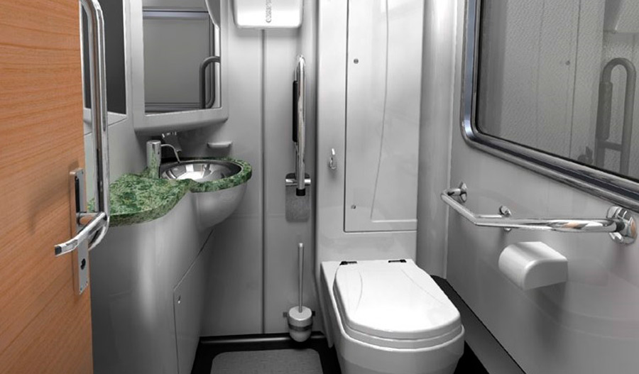 System of vacuum toilets