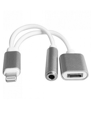 Jual Converter Lightning Iphone To Audio Jack 3.5Mm Headphone | Rosy Computer Malang