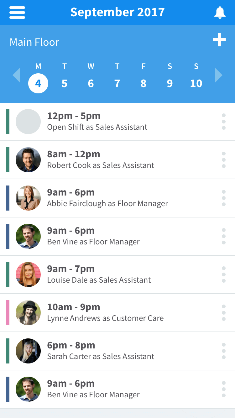 Online Rota Software & Staff Management RotaCloud