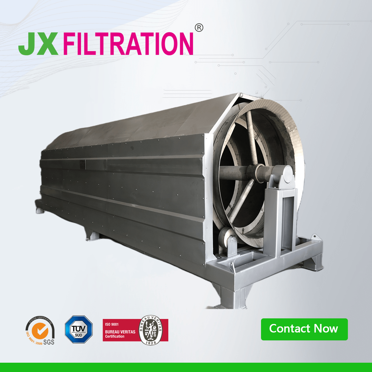 Rotary Drum Filter Details Rotary Drum Filter